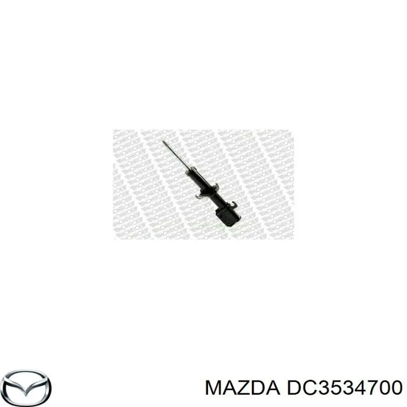 DC3534700 Mazda амортизатор передній, правий