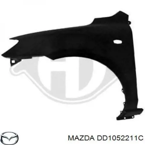 Ліве переднє крило Mazda DD1052211C ціна, від 125.66 USD