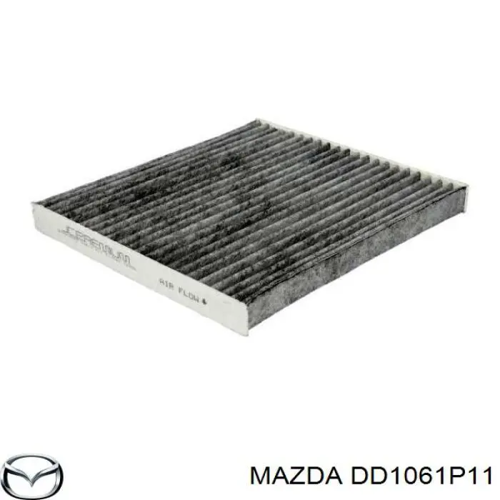 Фільтр повітряний обігрівача Mazda DD1061P11 ціна, від 4.43 USD