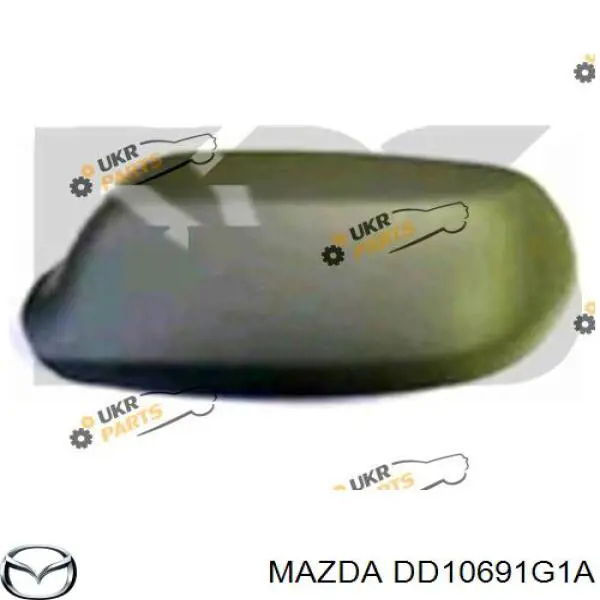 Скло дзеркала заднього виду, правого Mazda DD10691G1A ціна, від 12.67 USD
