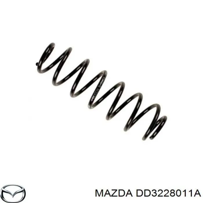 DD3228011A Mazda Пружина підвіски задня