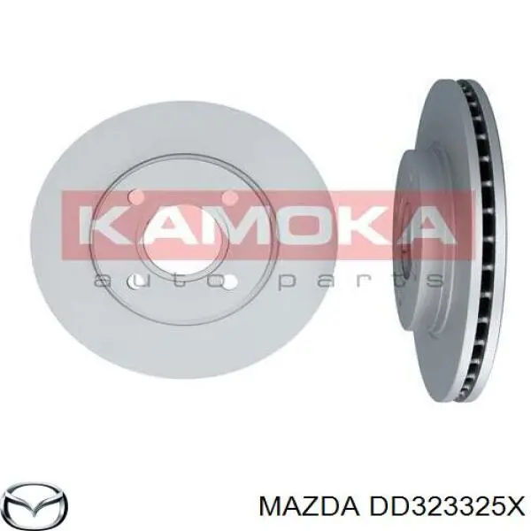 Диск гальмівний передній DD323325X Mazda