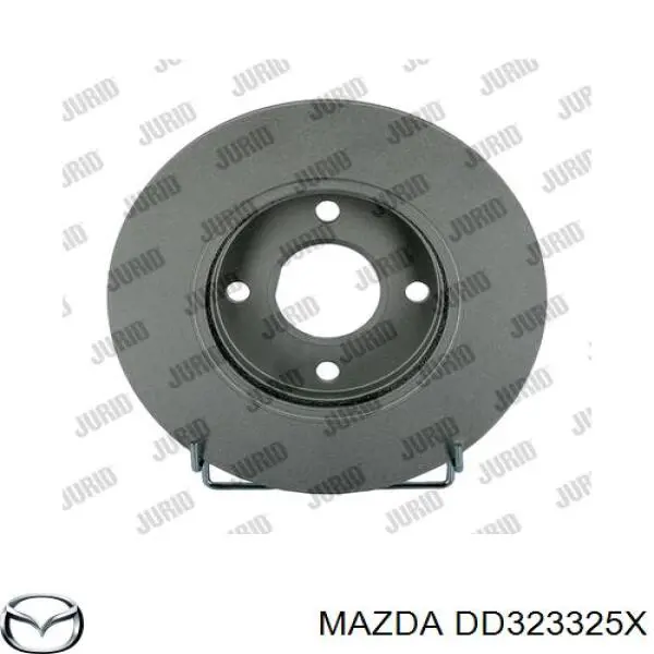 Диск переднього гальма Mazda DD323325X ціна, від 26.21 USD