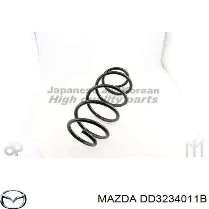 DD3234011B Mazda Пружина амортизатора передняя