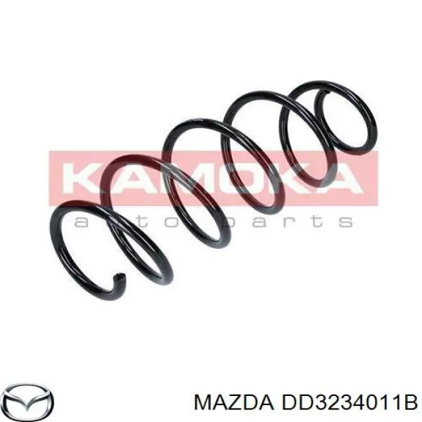 Пружина передня Mazda DD3234011B ціна, від 28.31 USD
