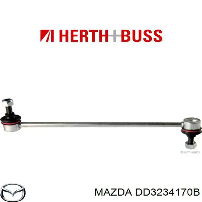 Стійка стабілізатора переднього DD3234170B Mazda