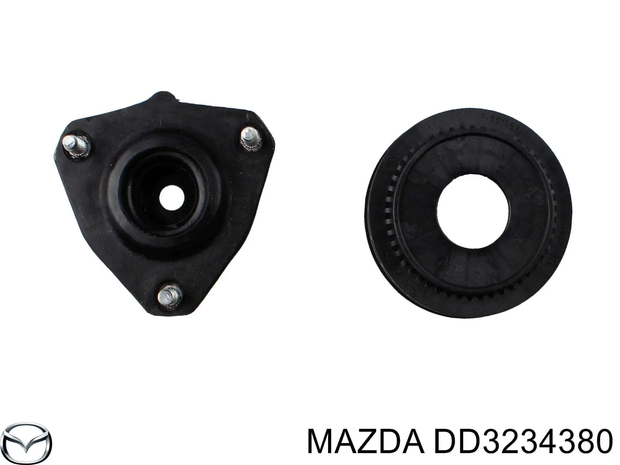 Подушка амортизатора переднього Mazda DD3234380