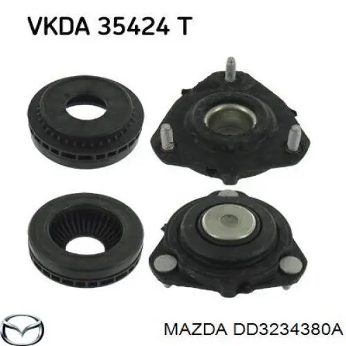 DD3234380A Mazda опора амортизатора переднього