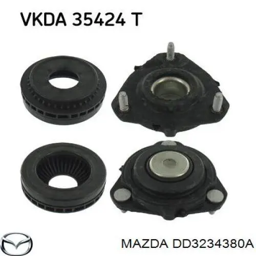 DD3234380A Mazda Кріплення переднього амортизатора