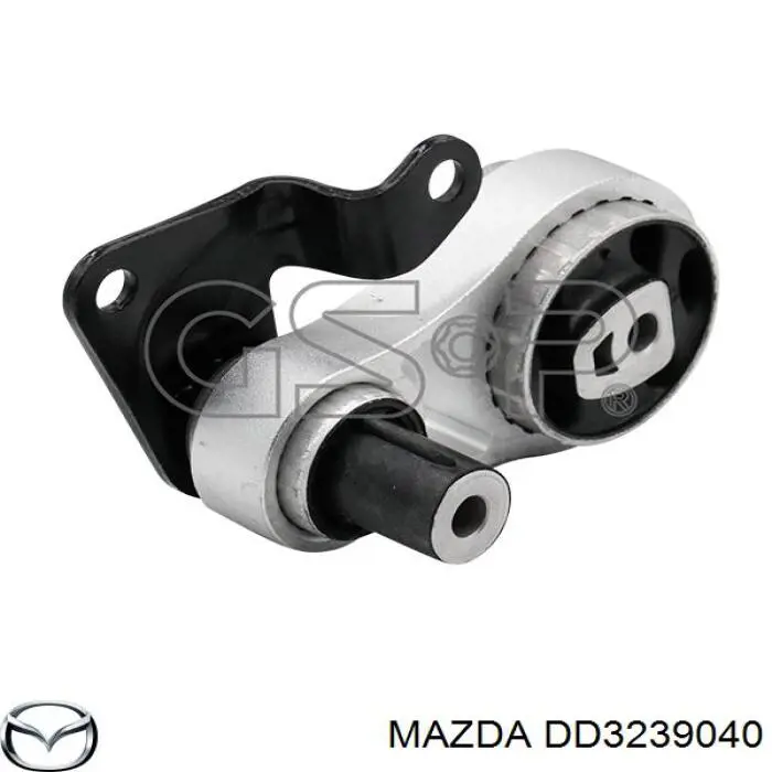 DD3239040 Mazda подушка (опора двигуна, задня)