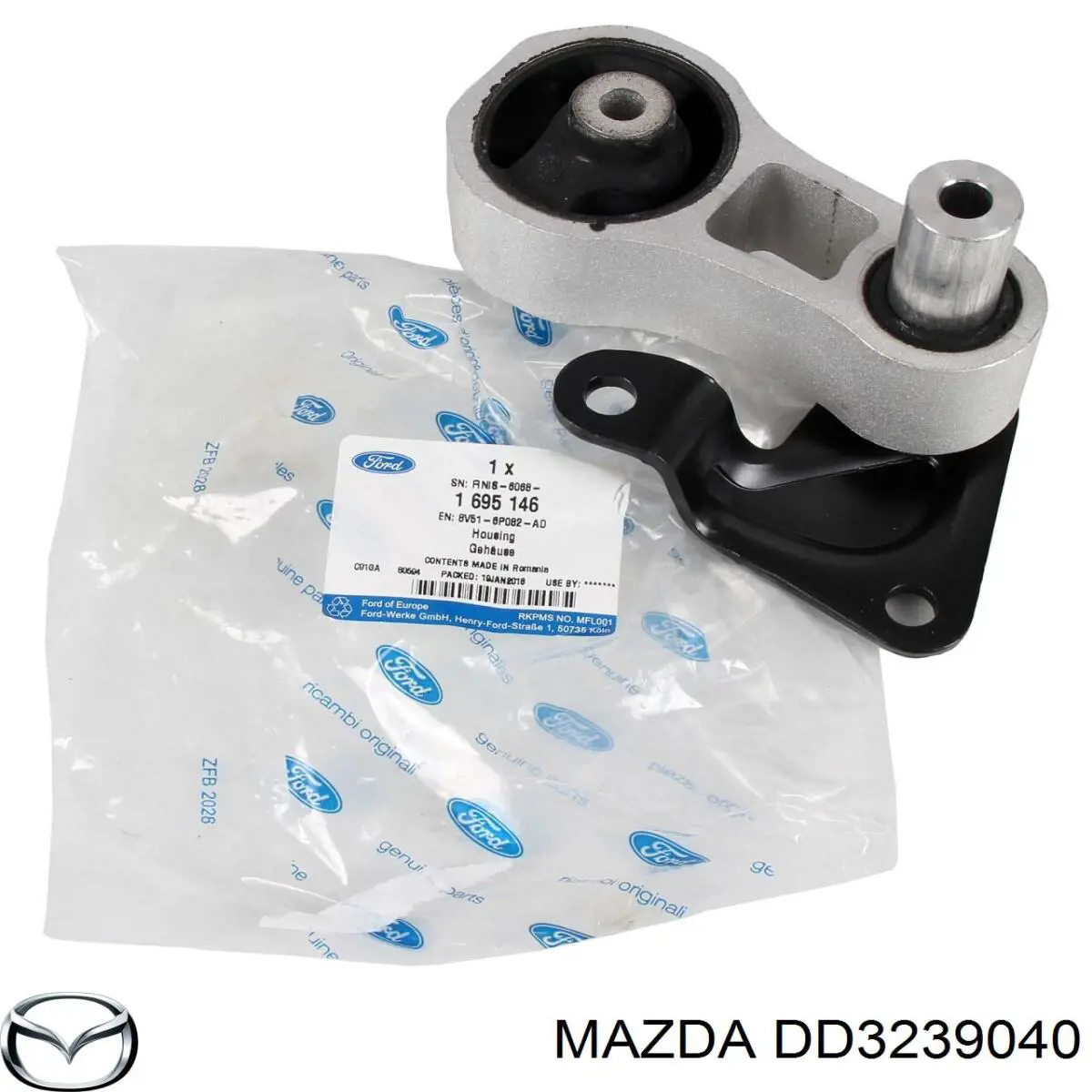 Купити DD3239040 Mazda Задня опора двигуна