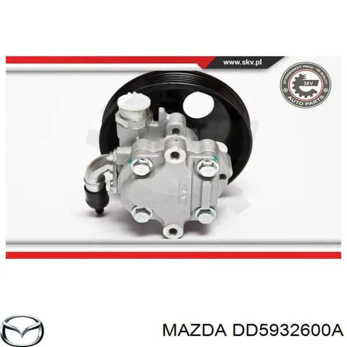 Насос ГУР DD5932600A Mazda
