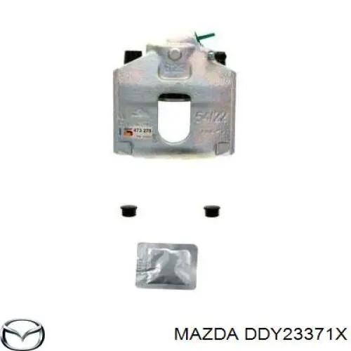 Супорт гальмівний передній лівий Mazda DDY23371X ціна, від 32.73 USD