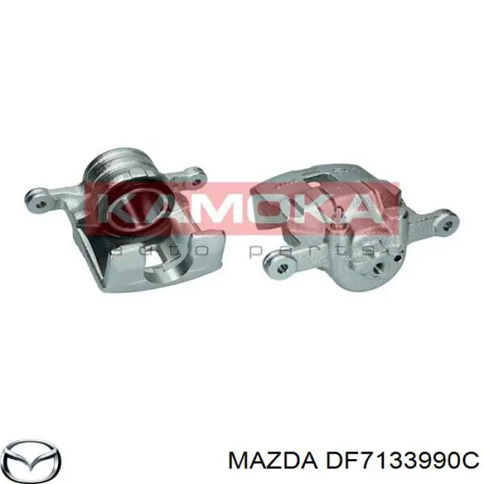 Супорт гальмівний передній лівий Mazda 2 (DE) (Мазда 2)