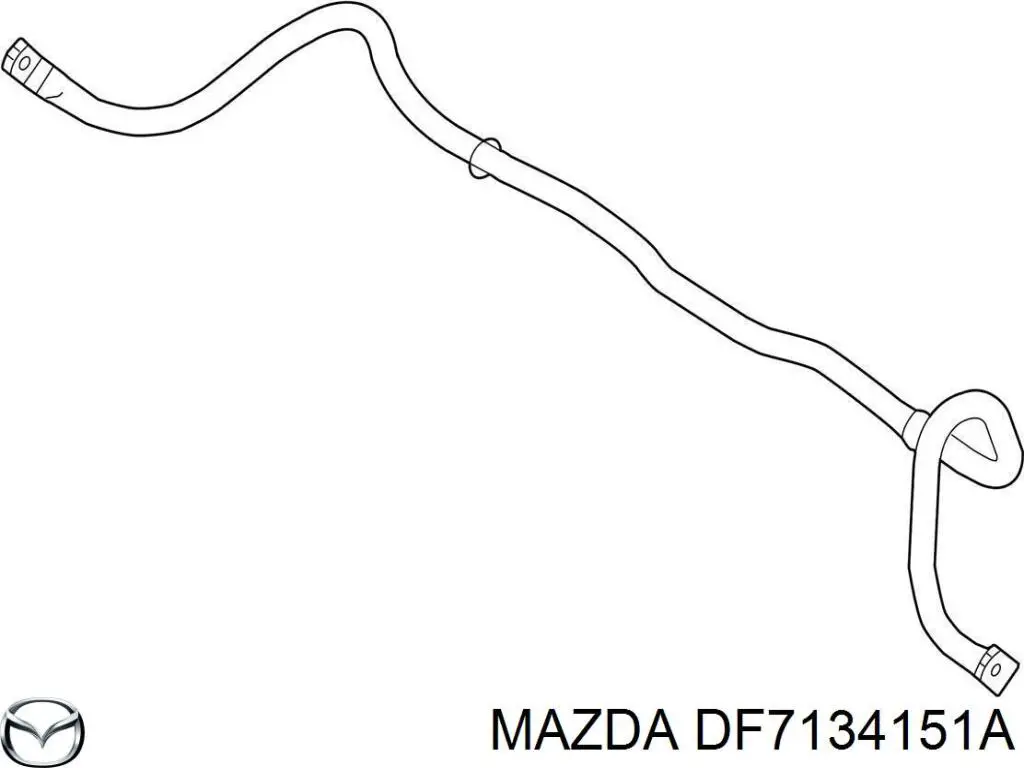 Стабілізатор передній стійкості Mazda DF7134151A ціна, від 337.00 USD