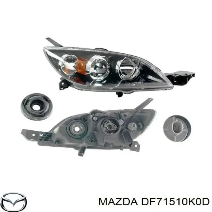 DF71510K0D Mazda Основна фара - вставка