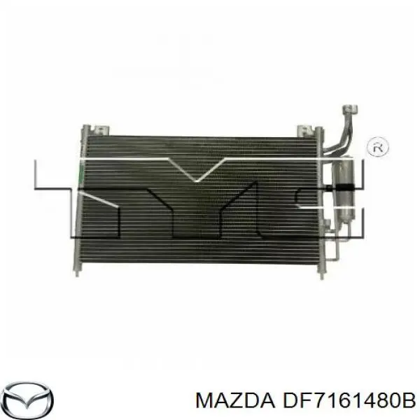 DF7161480B Mazda радіатор кондиціонера