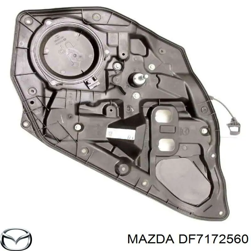 DF7172560 Mazda Склопідйомник задніх правих дверей