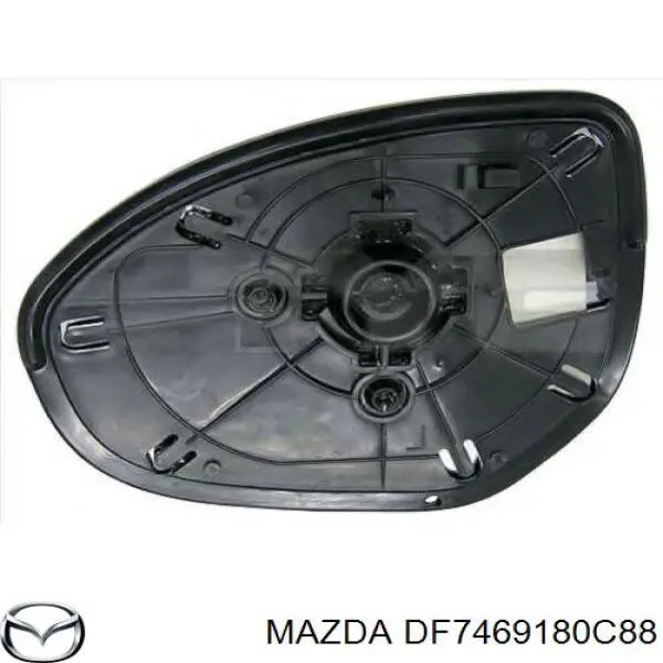 Ліве бічне дзеркало Mazda DF7469180C88 ціна, від 261.27 USD