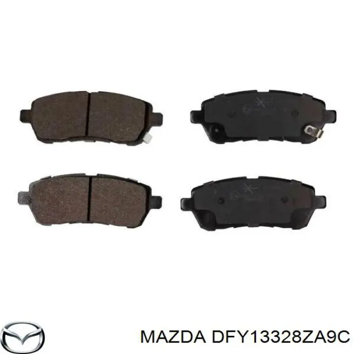 Купити DFY13328ZA9C Mazda Колодки гальмівні передні, дискові