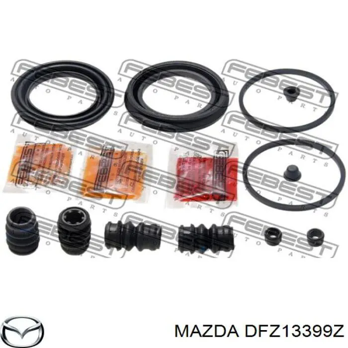 Супорт гальмівний передній лівий Mazda DFZ13399Z ціна, від 51.50 USD
