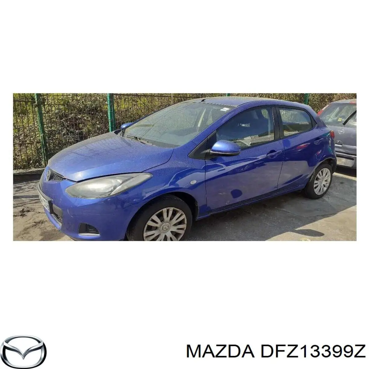 DFZ13399Z Mazda Супорт гальмівний, передній, лівий
