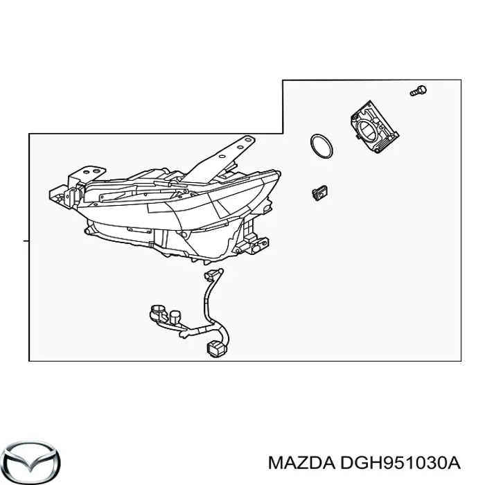 ZMZ111366R Signeda Фара правая