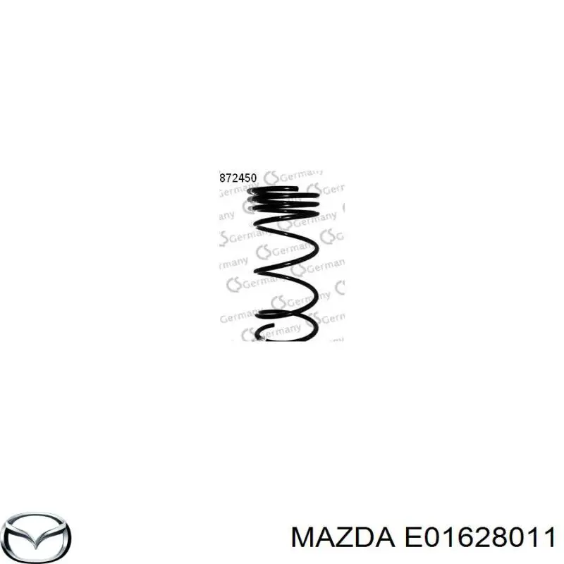 Пружина задня Mazda E01628011 ціна, від 42.56 USD