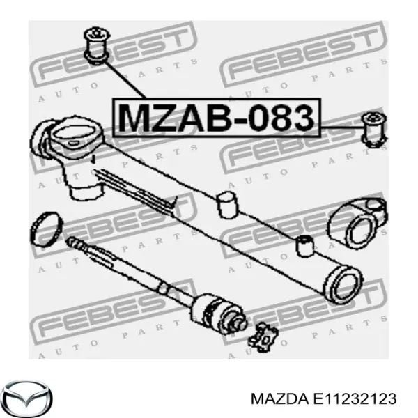 Купити 3047743 Ford Сайлентблок кріплення рульової рейки