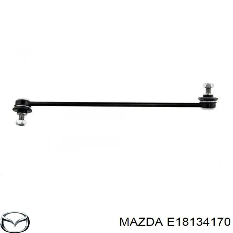 E18134170 Mazda Стійка стабілізатора, переднього, ліва