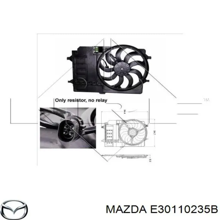 Купити E30110235B Mazda Прокладка клапанної кришки
