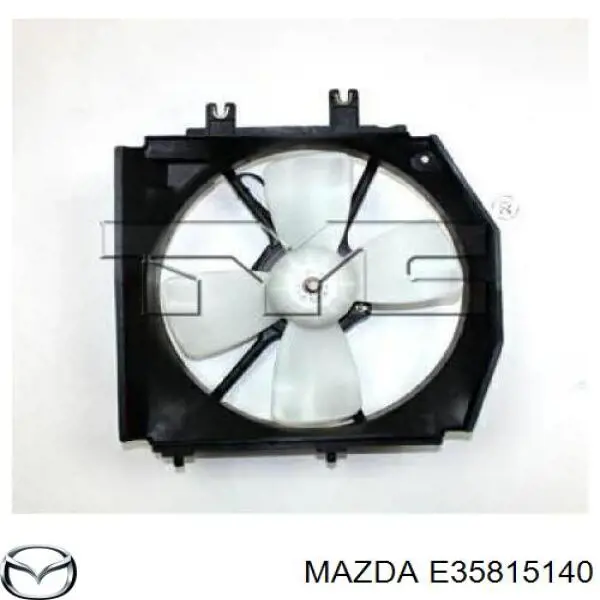 Двигун вентилятора системи охолодження Mazda B6DN15150
