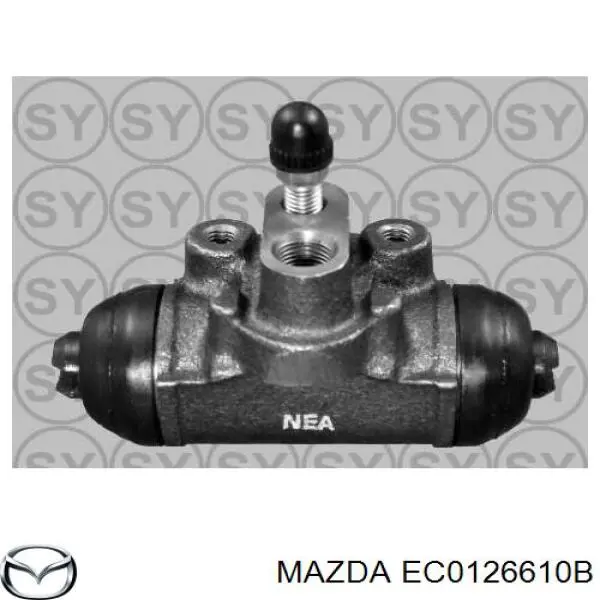 Циліндр гальмівний колісний/робочий, задній Mazda EC0126610B ціна, від 12.04 USD
