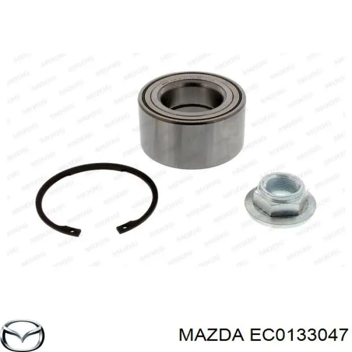 Комплект підшипник маточини передньої Mazda EC0133047 ціна, від 23.33 USD