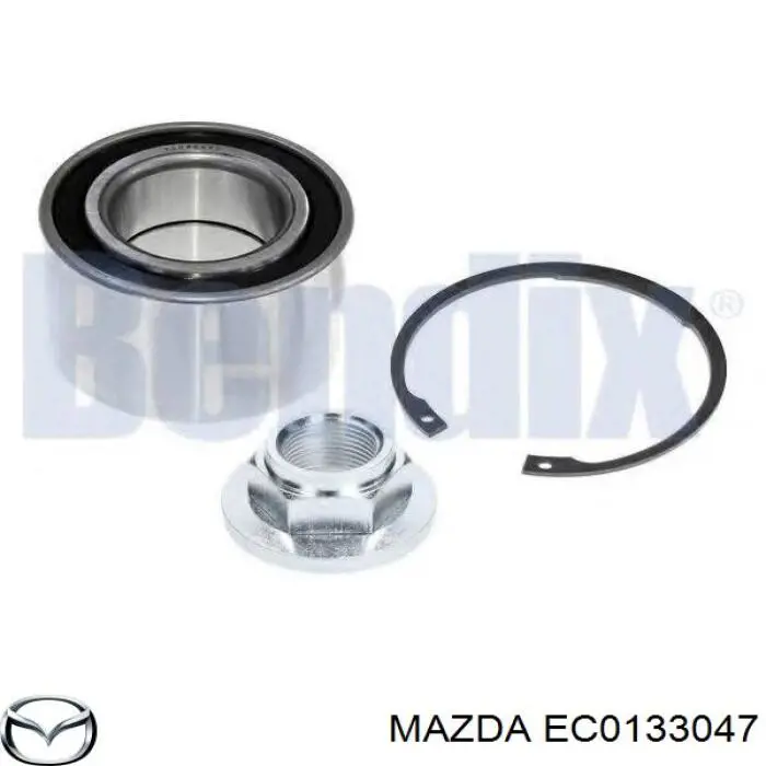 EC0133047 Mazda підшипник маточини передньої