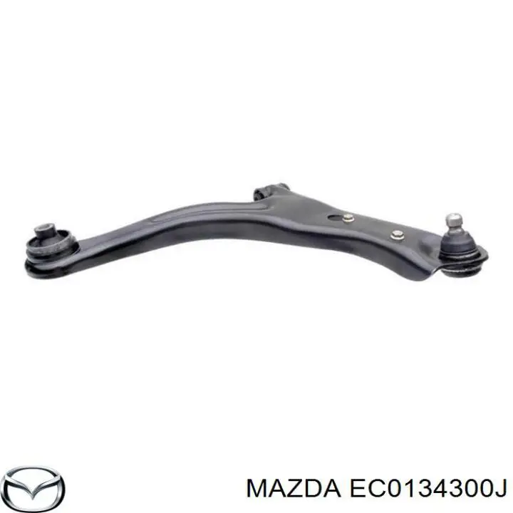 Важіль передньої підвіски нижній, правий EC0134300J Mazda