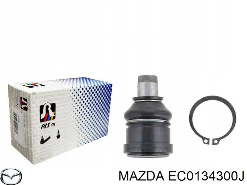 Правий важіль передній нижній підвіски Mazda EC0134300J