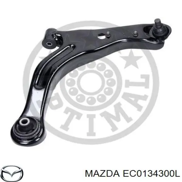 Важіль передньої підвіски нижній, правий EC0134300L Mazda