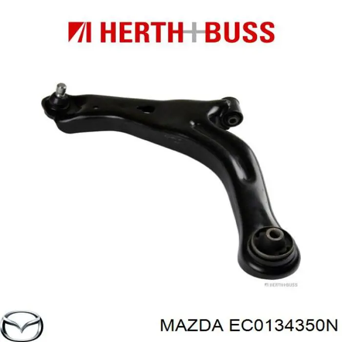 Важіль передньої підвіски нижній, лівий EC0134350N Mazda