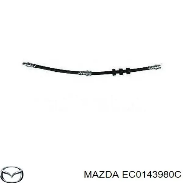 Шланг гальмівний передній EC0143980C Mazda