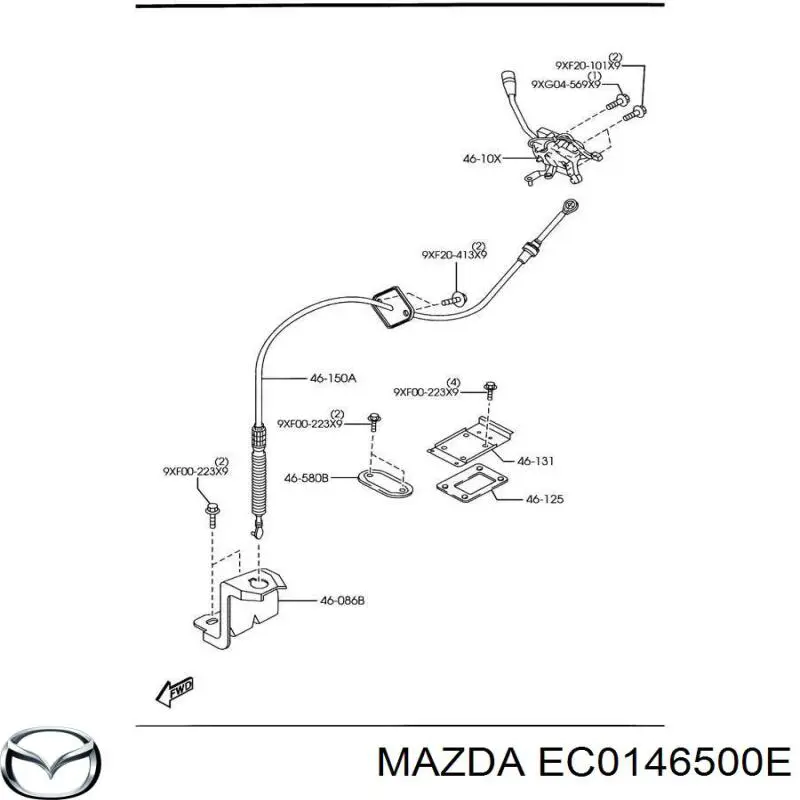 EC0146500E Mazda 