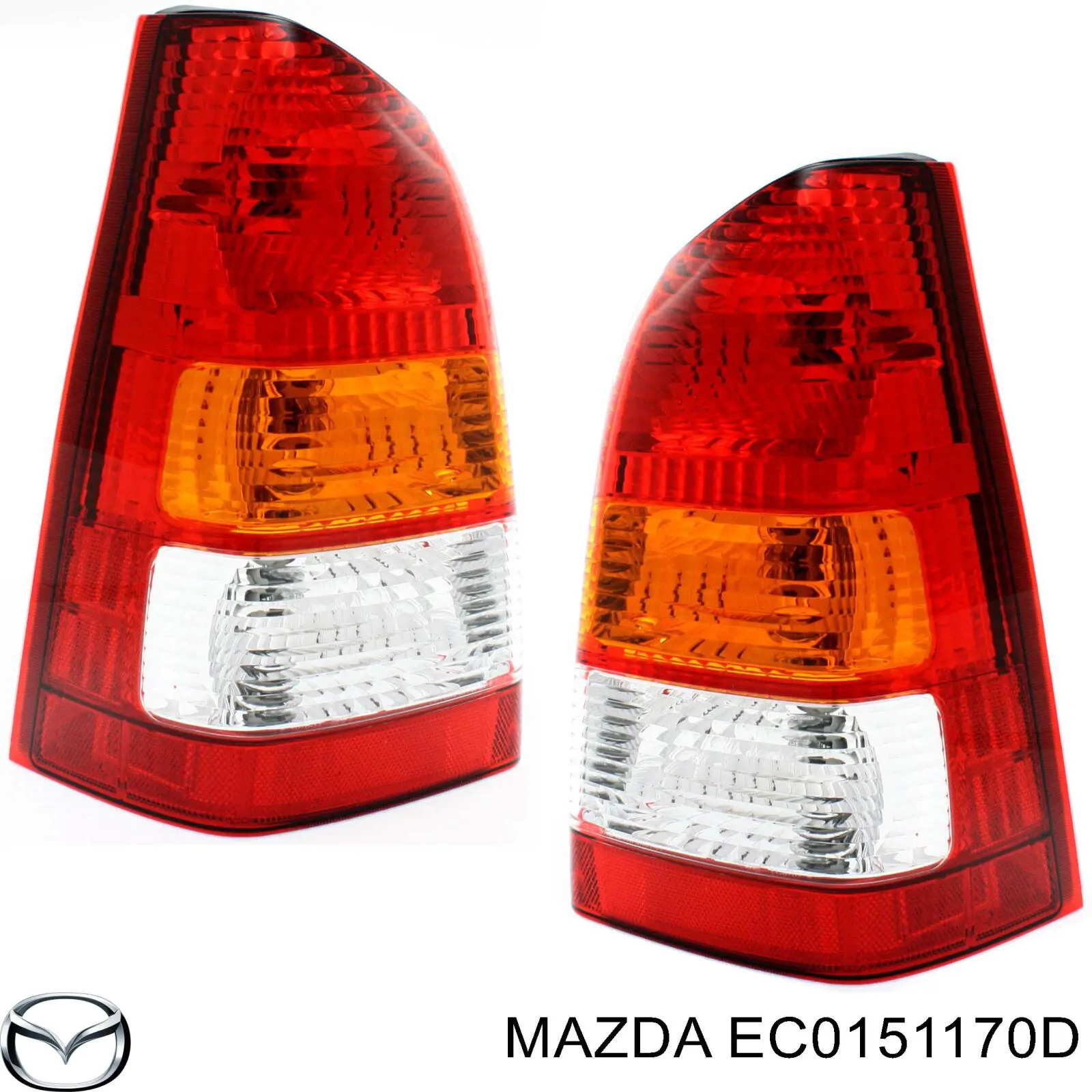 EC0151170D Mazda ліхтар задній правий