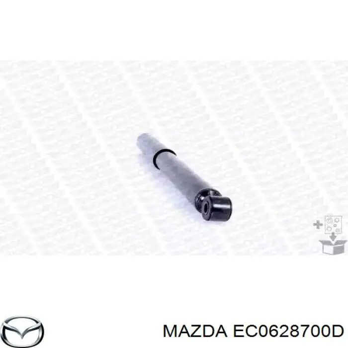 Амортизатор задній EC0628700D Mazda