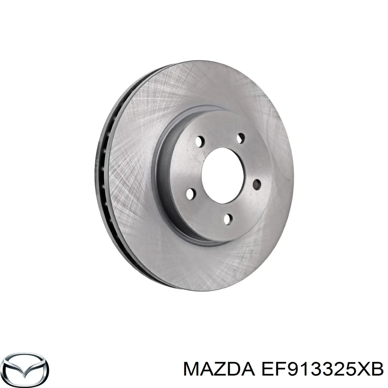 EF913325XB Mazda диск гальмівний передній