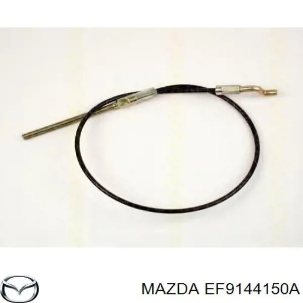 EF9144150A Mazda трос ручного гальма передній