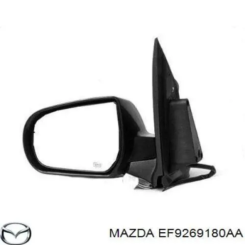 Ліве бічне дзеркало Polcar 4544515 ціна, від 47.45 USD