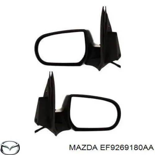 EF9269180AA Mazda дзеркало заднього виду, ліве