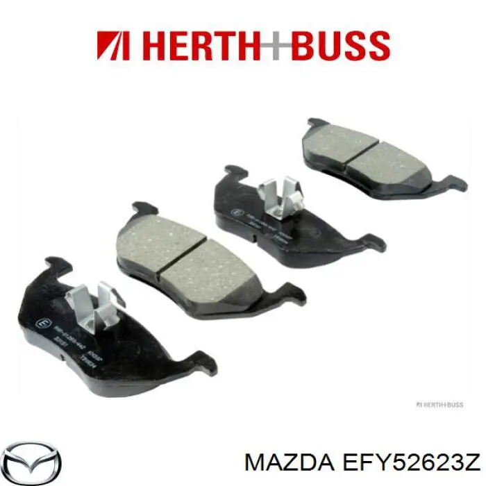 Купити EFY52623Z Mazda Задні колодки