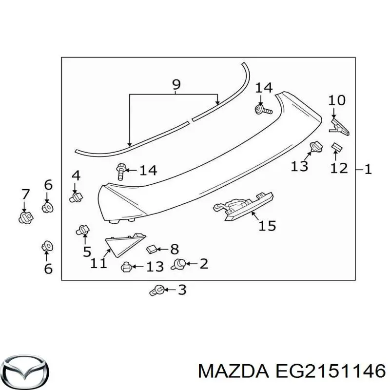 Купити EG2151146 Mazda 