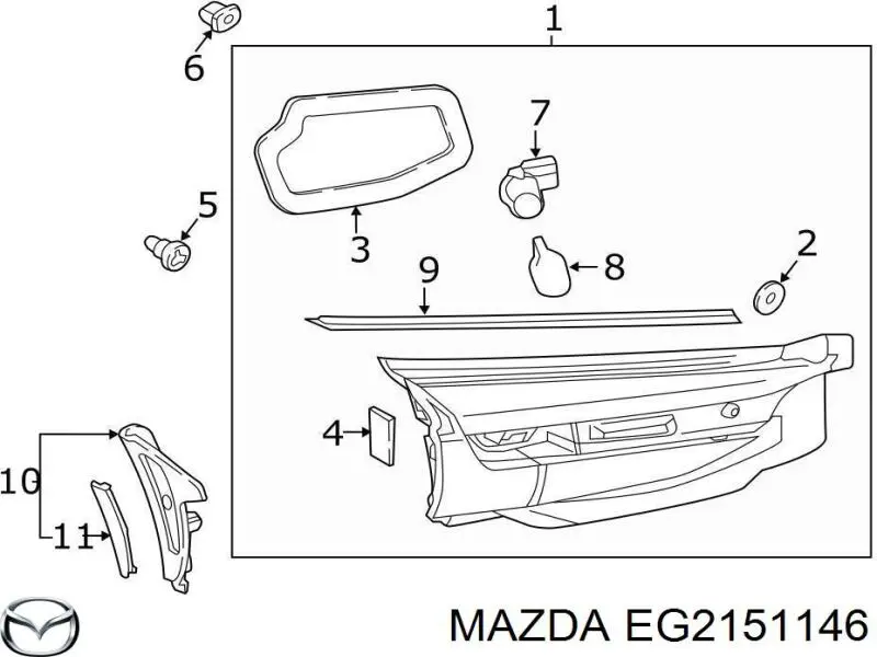 EG2151146 Mazda 